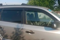 Hyundai Tucson JM 2004- Window Deflectors (4 pcs, HIC) photo 1