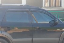 Hyundai Tucson JM 2004- Window Deflectors (4 pcs, HIC) photo 5