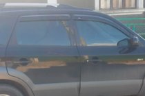 Hyundai Tucson JM 2004- Window Deflectors (4 pcs, HIC) photo 4