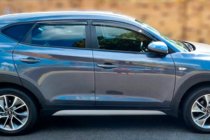 Hyundai Tucson TL 2016-2021 Window Deflectors (4 pcs, HIC) photo 1