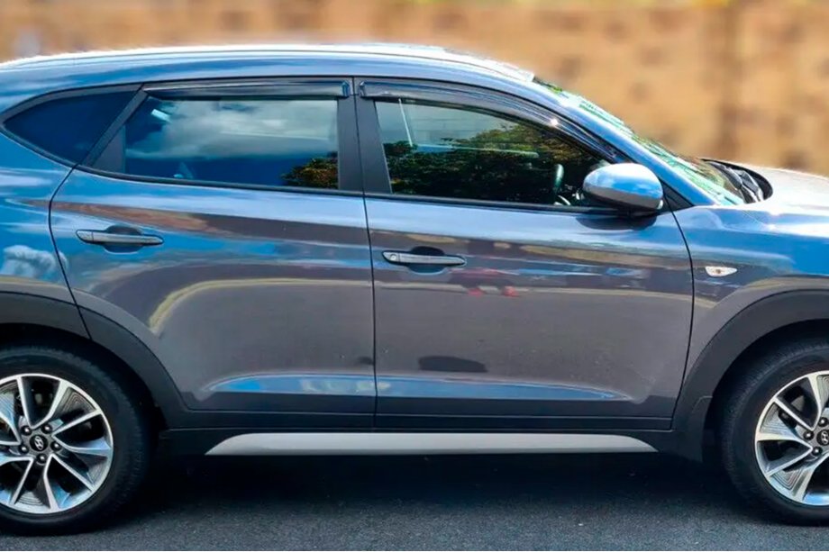 Hyundai Tucson TL 2016-2021 Window Deflectors (4 pcs, HIC) Image