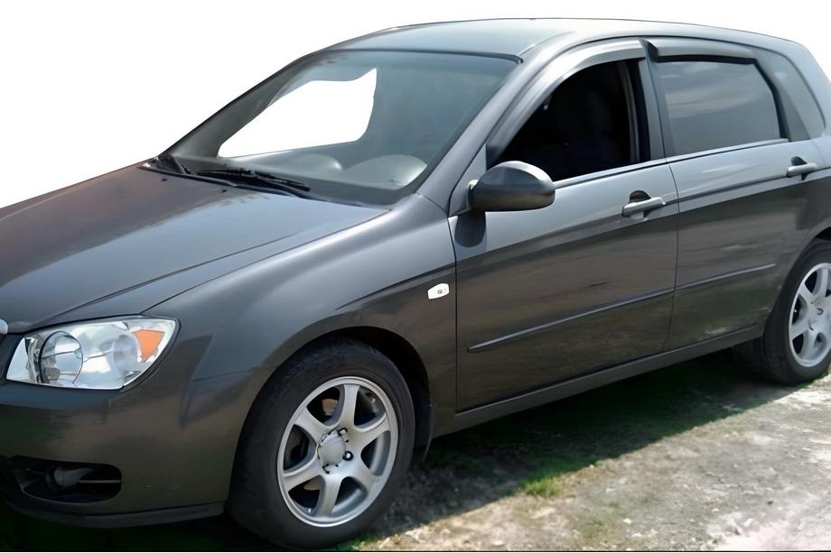 Kia Cerato 1 2004-2009 Window Deflectors SD (4 pcs, HIC) Image