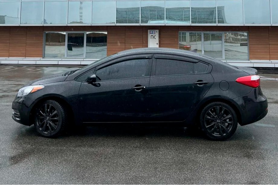 Kia Cerato 3 2013-2018 Window Deflectors SD (4 pcs, HIC) Image