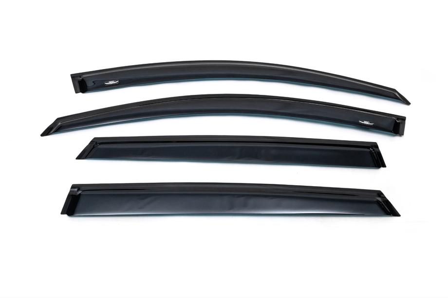 Kia Sorento III UM 2014-2020 Window Deflectors (4 pcs, HIC) Image