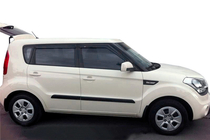 Kia Soul I 2008-2013 Window Deflectors (4 pcs, HIC) photo 7