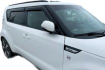 Kia Soul I 2008-2013 Window Deflectors (4 pcs, HIC) photo 2