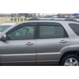 Window Deflectors (4 pcs, HIC) Kia Sportage 2004-2010 photo 3