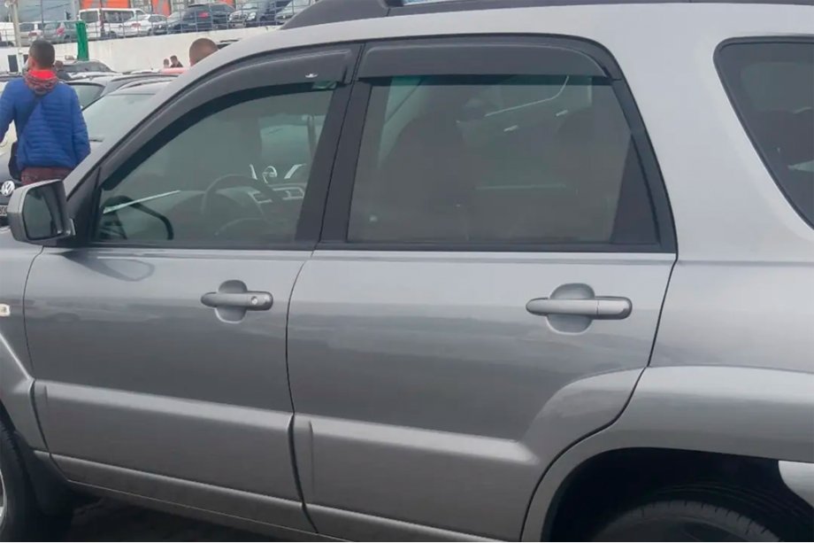 Kia Sportage 2004-2010 Window Deflectors (4 pcs, HIC) Photo 2