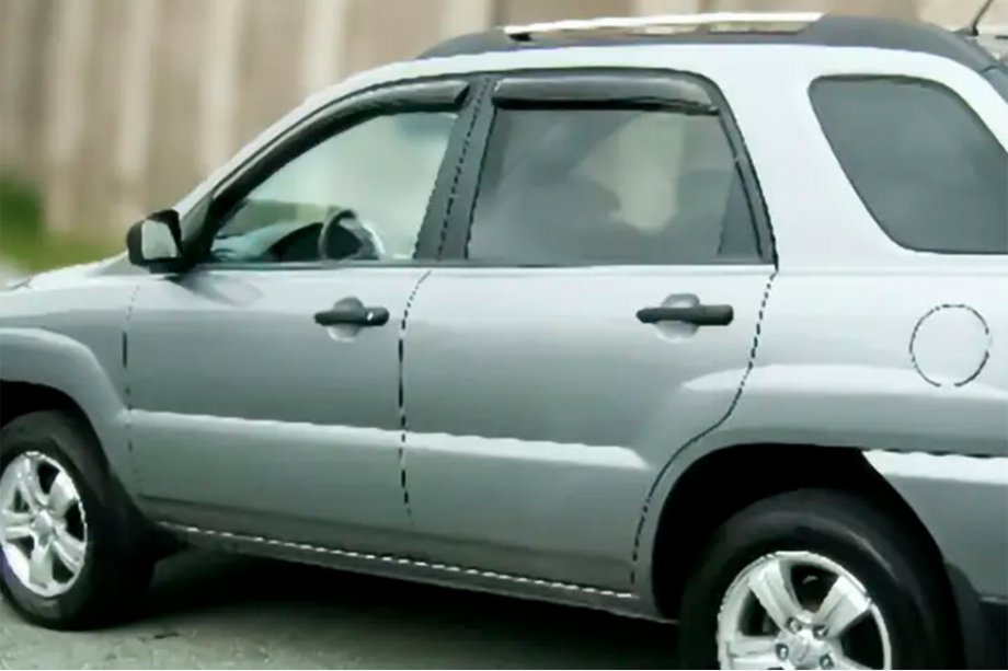 Kia Sportage 2004-2010 Window Deflectors (4 pcs, HIC) Photo 6