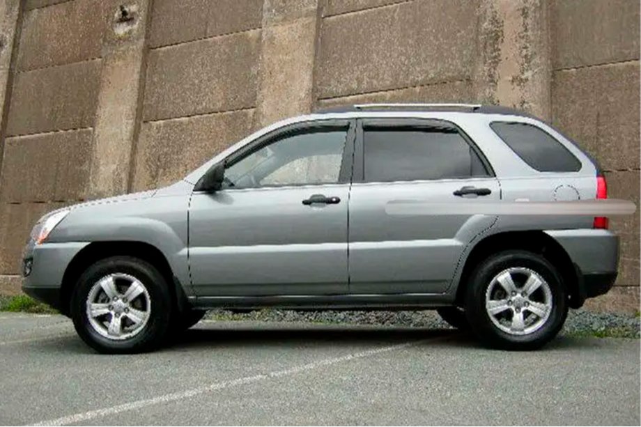 Kia Sportage 2004-2010 Window Deflectors (4 pcs, HIC) Photo 5