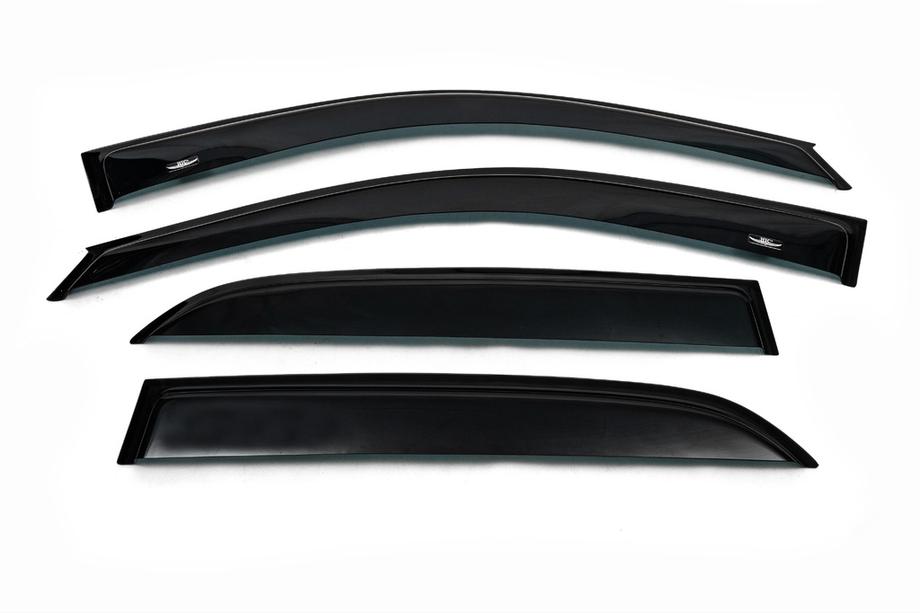 Kia Sportage 2004-2010 Window Deflectors (4 pcs, HIC) Photo 4