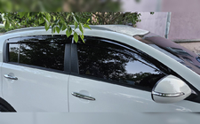 Kia Sportage 2010-2015 Window Deflectors (4 pcs, HIC) photo 3
