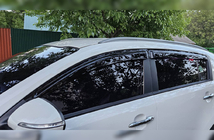 Kia Sportage 2010-2015 Window Deflectors (4 pcs, HIC) photo 1