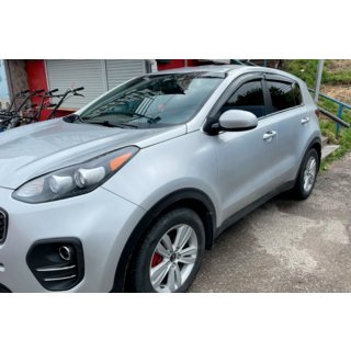 Window Deflectors (4 pcs, HIC) Kia Sportage 2015-2021 photo 4