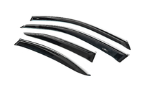 Lexus IS 2005-2013 Window deflectors with chrome trim (4 pcs, HIC) photo 2