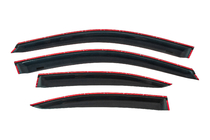 Lexus IS 2005-2013 Window deflectors with chrome trim (4 pcs, HIC) photo 4