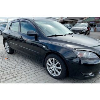 Window Deflectors HB (4 pcs, HIC) Mazda 3 2003-2009 photo 3