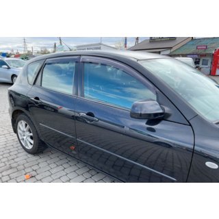 Window Deflectors HB (4 pcs, HIC) Mazda 3 2003-2009 photo 4