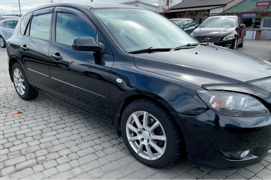 Mazda 3 2003-2009 Window Deflectors HB (4 pcs, HIC) Photo 3