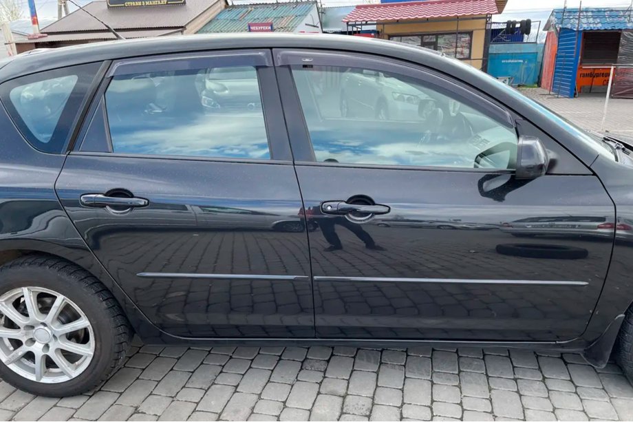 Mazda 3 2003-2009 Window Deflectors HB (4 pcs, HIC) Photo 1