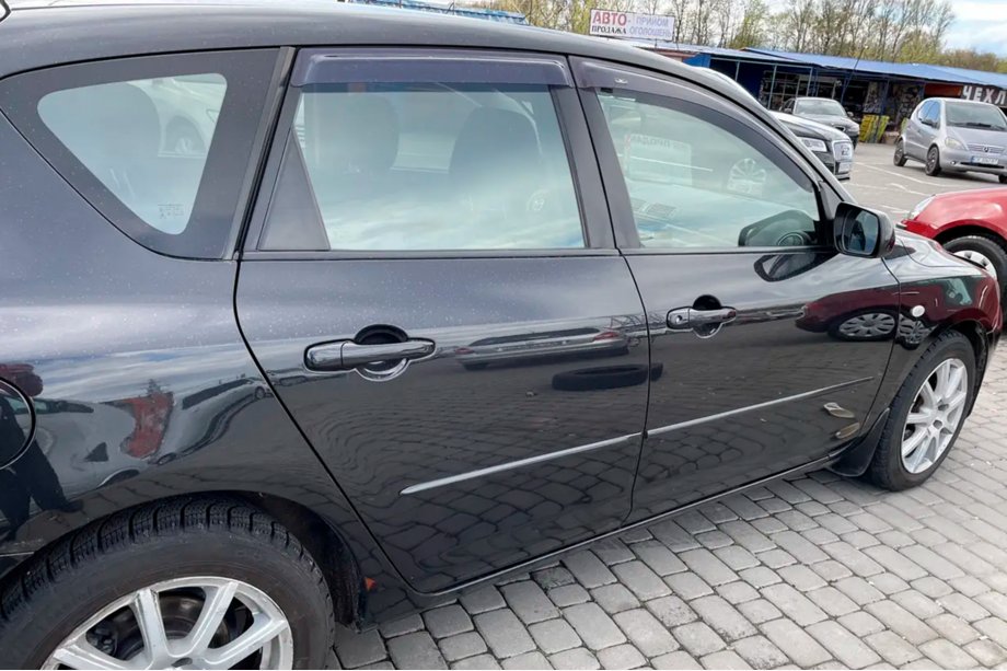 Mazda 3 2003-2009 Window Deflectors HB (4 pcs, HIC) Photo 2