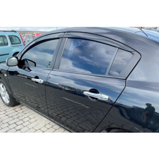 Window Deflectors SD (4 pcs, HIC) Mazda 3 2003-2009 photo 1