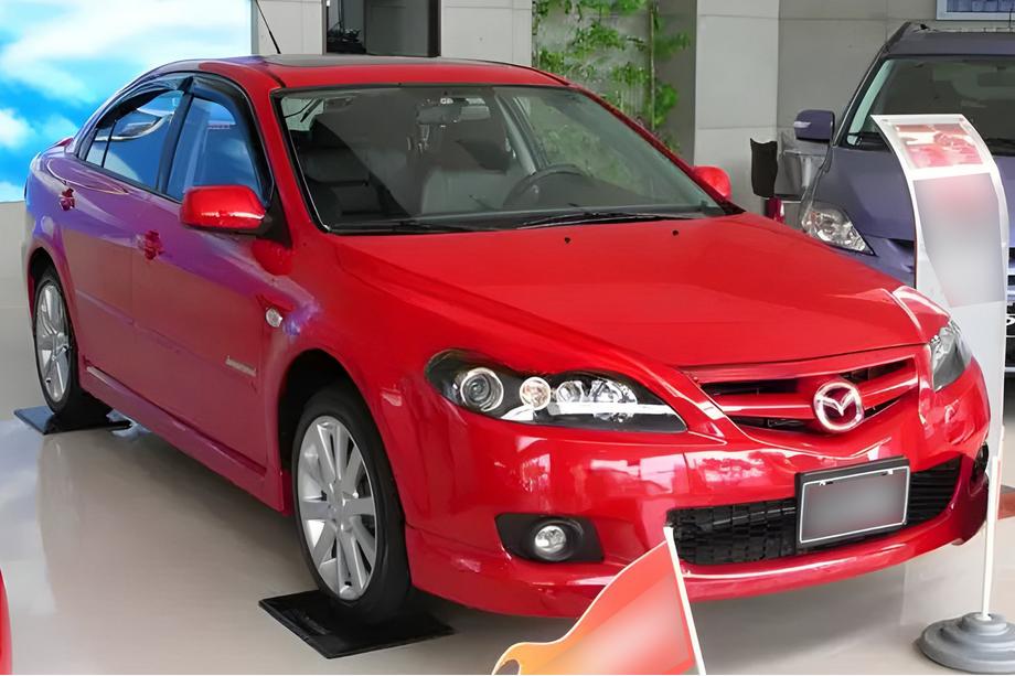 Mazda 6 2003-2008 Window Deflectors SD (4 pcs, HIC) Image