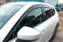 Mazda CX-5 2017–2025 Window Deflectors (4 pcs, HIC) photo 1