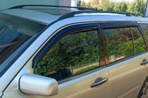 Mercedes E-class W210 1995-2002 Window Deflectors SW (4 pcs, HIC) photo 1