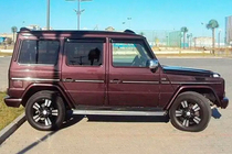 Mercedes G class W463 1990-2018 Window Deflectors (4 pcs, HIC) photo 1