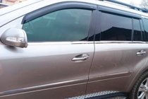 Mercedes GL class X164 2006-2012 Window Deflectors (4 pcs, HIC) photo 3