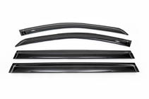 Mercedes GL class X164 2006-2012 Window Deflectors (4 pcs, HIC) photo 4