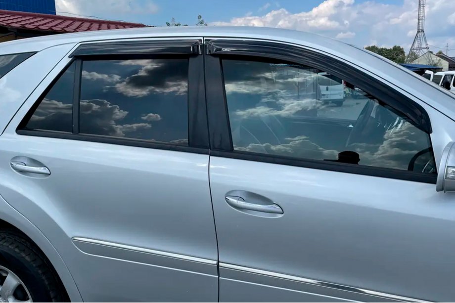 Mercedes ML W164 2005-2011 Window Deflectors (4 pcs, HIC) Photo 8