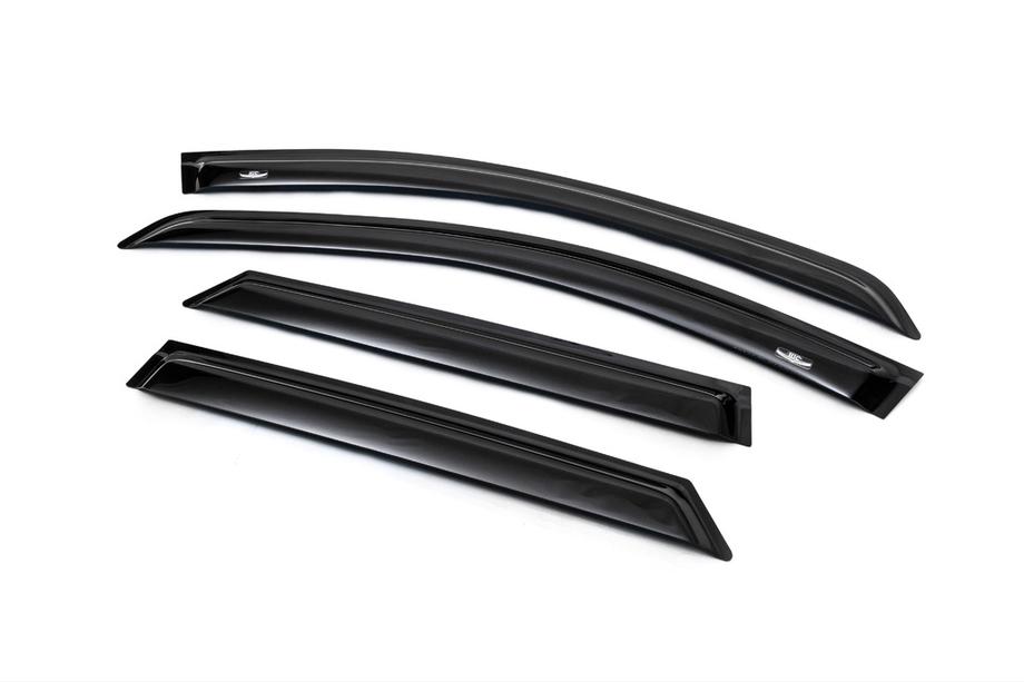Mercedes ML W164 2005-2011 Window Deflectors (4 pcs, HIC) Photo 14