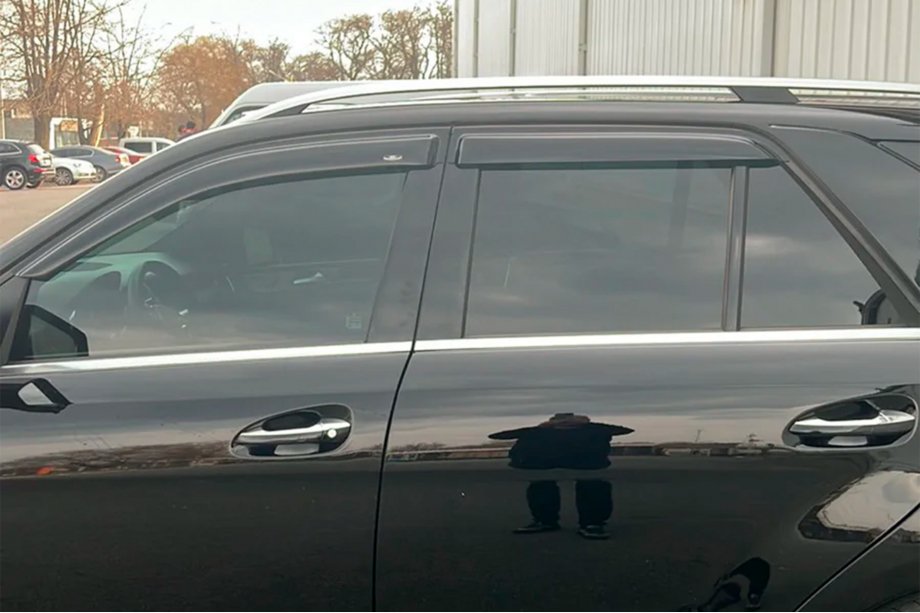 Mercedes GLE/ML class W166 2011-2018 Window Deflectors (4 pcs, HIC) Photo 5