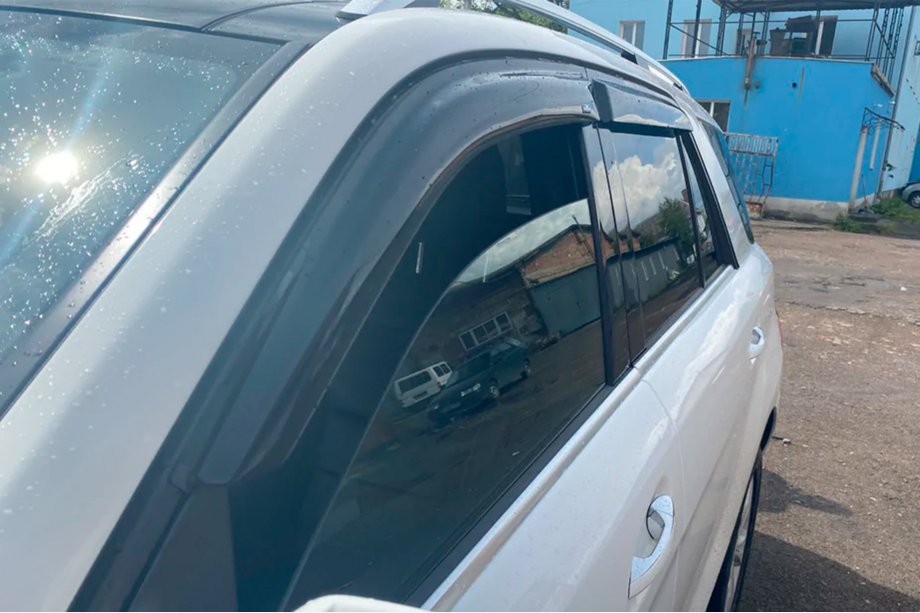 Mercedes GLE/ML class W166 2011-2018 Window Deflectors (4 pcs, HIC) Photo 7