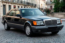 Mercedes S-class W140 1991-1998 Window Deflectors (4 pcs, Short, HIC) photo 1