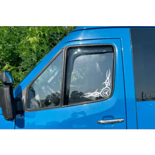 In-channel window deflectors (2 pcs, HIC) photo 2