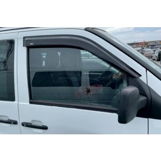 Window Deflectors (2 pcs, HIC) Mercedes Vito W638 1996-2003 photo 3
