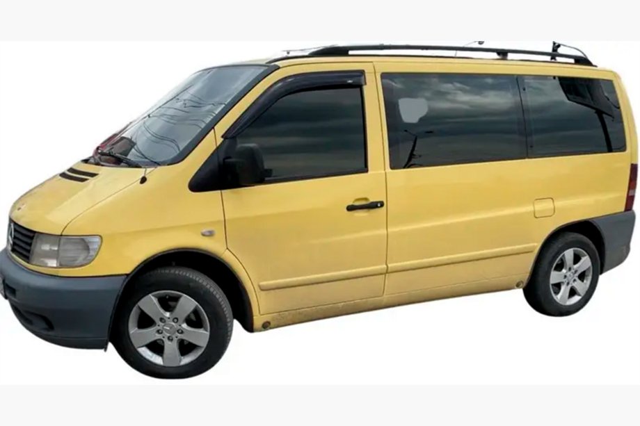 Mercedes Vito W638 1996-2003 Window Deflectors (2 pcs, HIC) Photo 6