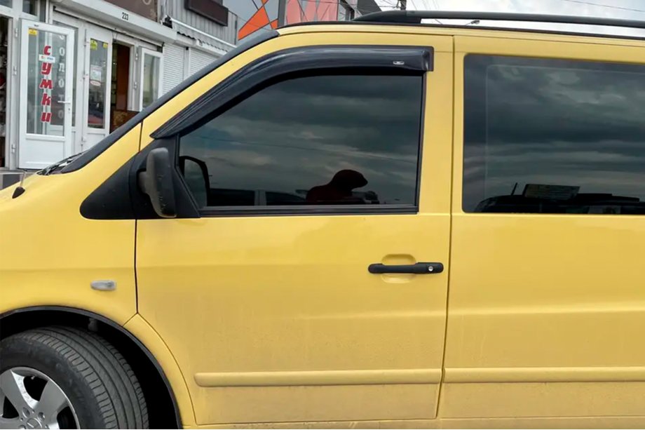 Mercedes Vito W638 1996-2003 Window Deflectors (2 pcs, HIC) Photo 7