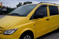 Mercedes Viano 2004-2014 Window Deflectors (2 pcs, HIC) photo 11