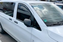 Mercedes Vito/V-class W447 2014- In-channel window deflectors (2 pcs, HIC) photo 1