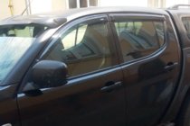 Mitsubishi L200 2006-2015 Window Deflectors (4 pcs, HIC) photo 3