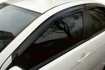 Mitsubishi Lancer X 2008- Window Deflectors (4 pcs, HIC) photo 9