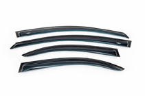 Mitsubishi Lancer X 2008- Window Deflectors (4 pcs, HIC) photo 2