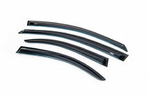 Mitsubishi Lancer X 2008- Window Deflectors (4 pcs, HIC) photo 10