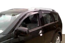 Mitsubishi Outlander 2006-2012 Window Deflectors (4 pcs, HIC) photo 5