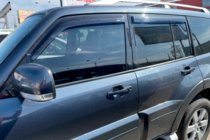 Mitsubishi Pajero Wagon IV 2006-2021 Window Deflectors (4 pcs, HIC) photo 4