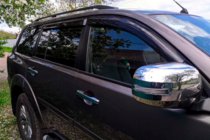 Mitsubishi Pajero Sport 2008-2015 Window Deflectors (4 pcs, HIC) photo 10